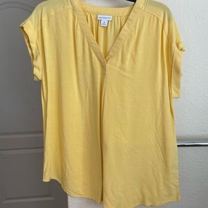 Liz Claiborne blouse yellow